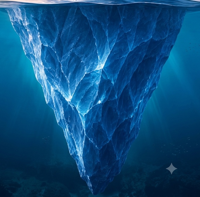 Mountain Underwater Structure